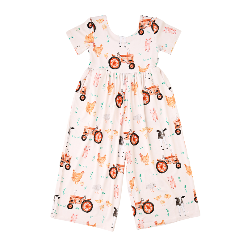 Millie Moo WIDE LEG ROMPER - Gigi and Max