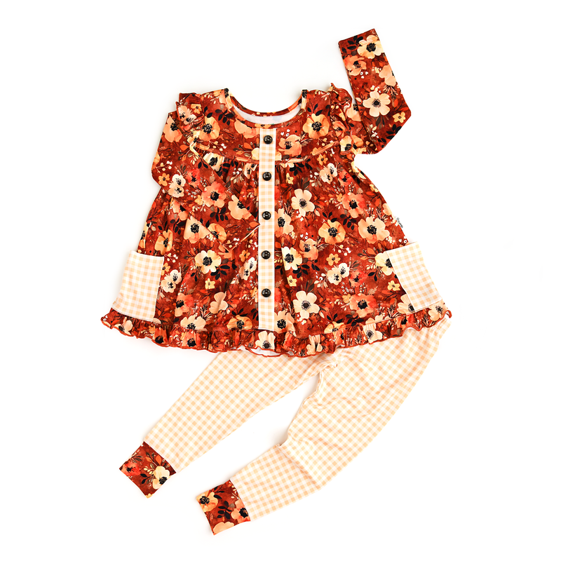 Auburn PEPLUM SET - Gigi and Max