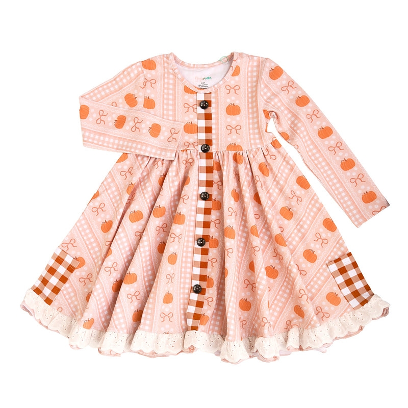 Reagan BUTTON DRESS - Gigi and Max