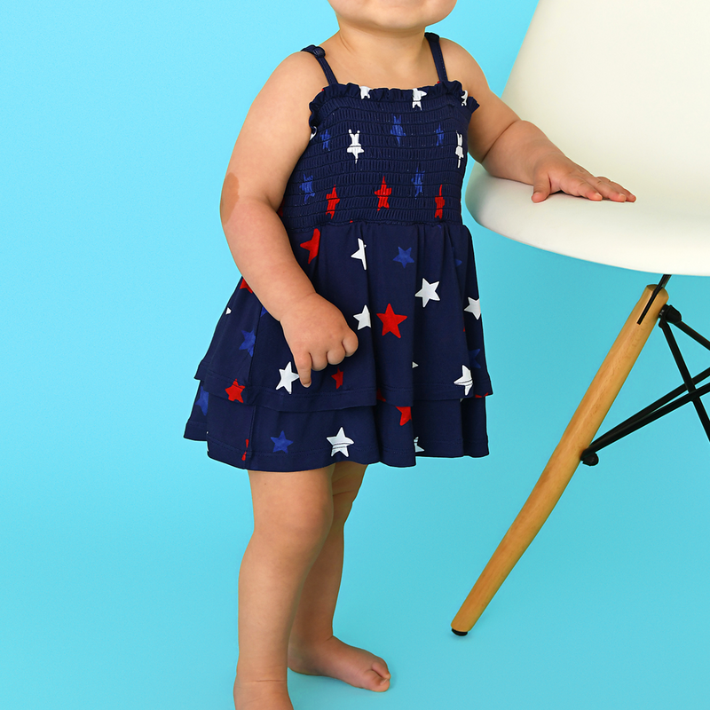 Sam SMOCKED TIERED TUTU