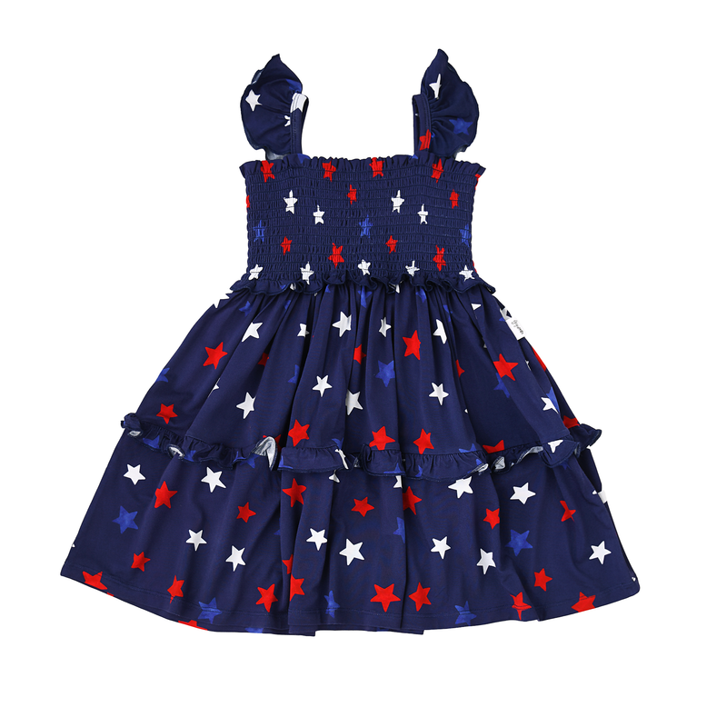 Sam SMOCKED DRESS - Gigi and Max