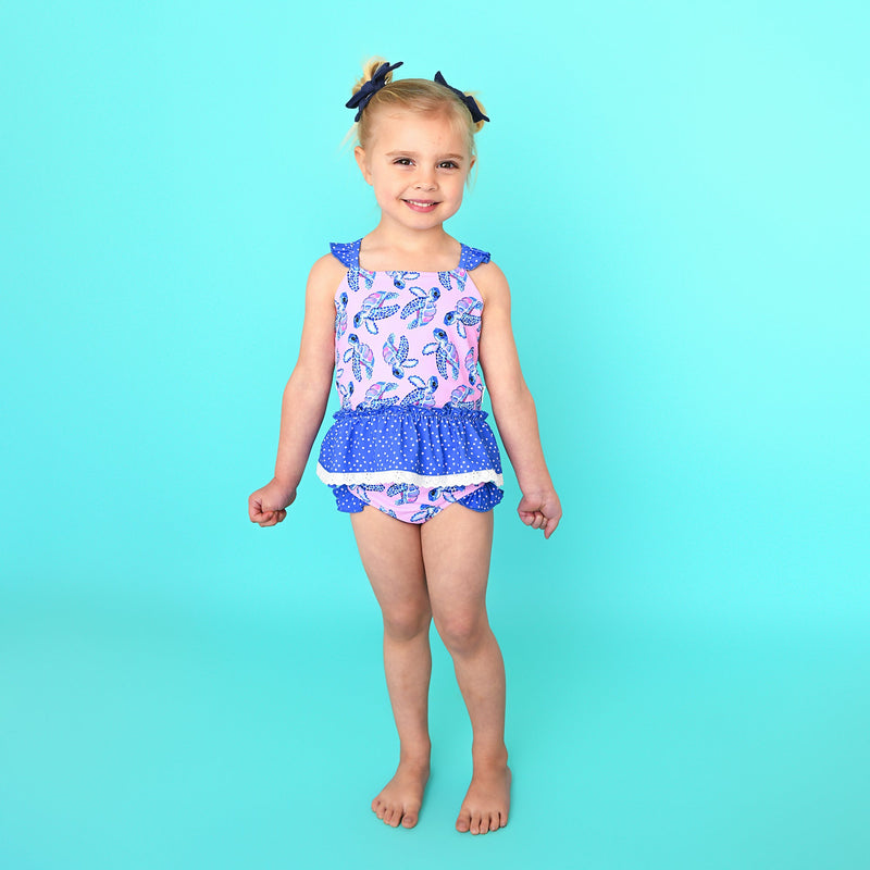 Waverly RUFFLE TANK SWIM SET