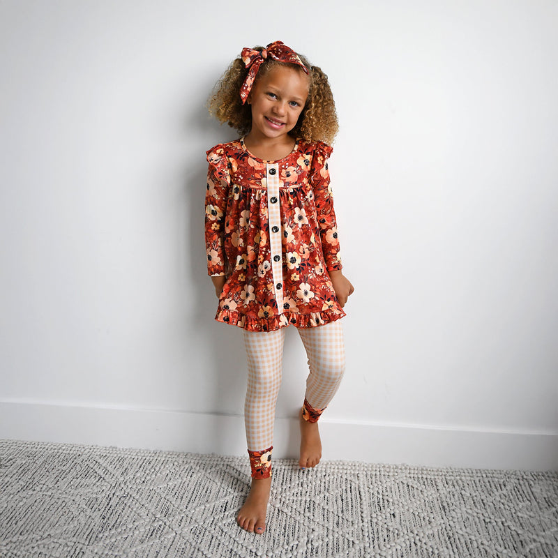 Auburn PEPLUM SET - Gigi and Max