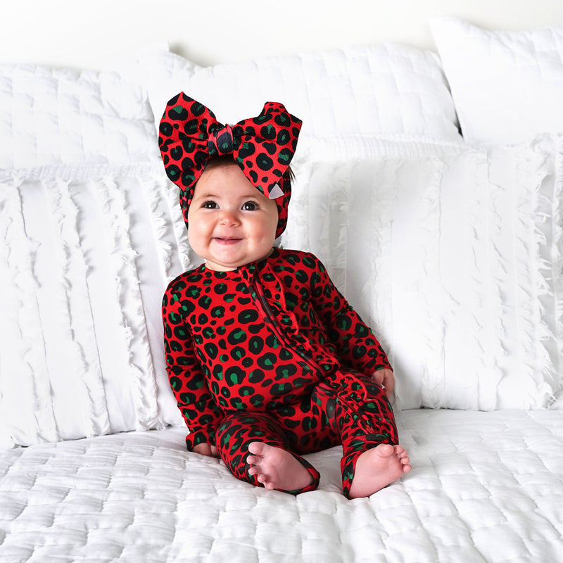 Chloe Leopard HEADWRAP - Gigi and Max