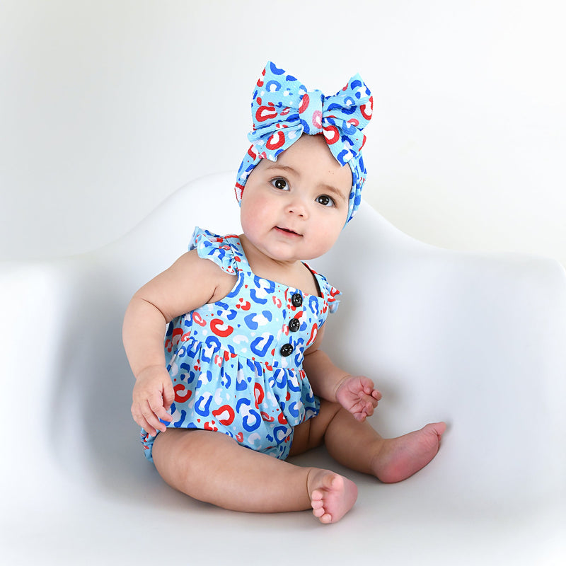 Kinsley Leopard HEADWRAP - Gigi and Max