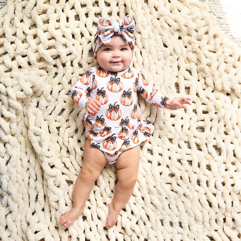 Lilith Pumpkins HEADWRAP - Gigi and Max