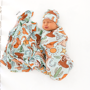 Luke Blue Western SWADDLE