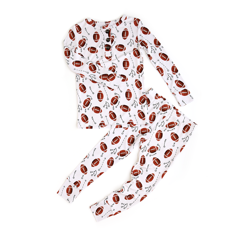 Brady Football TWO PIECE - Gigi and Max