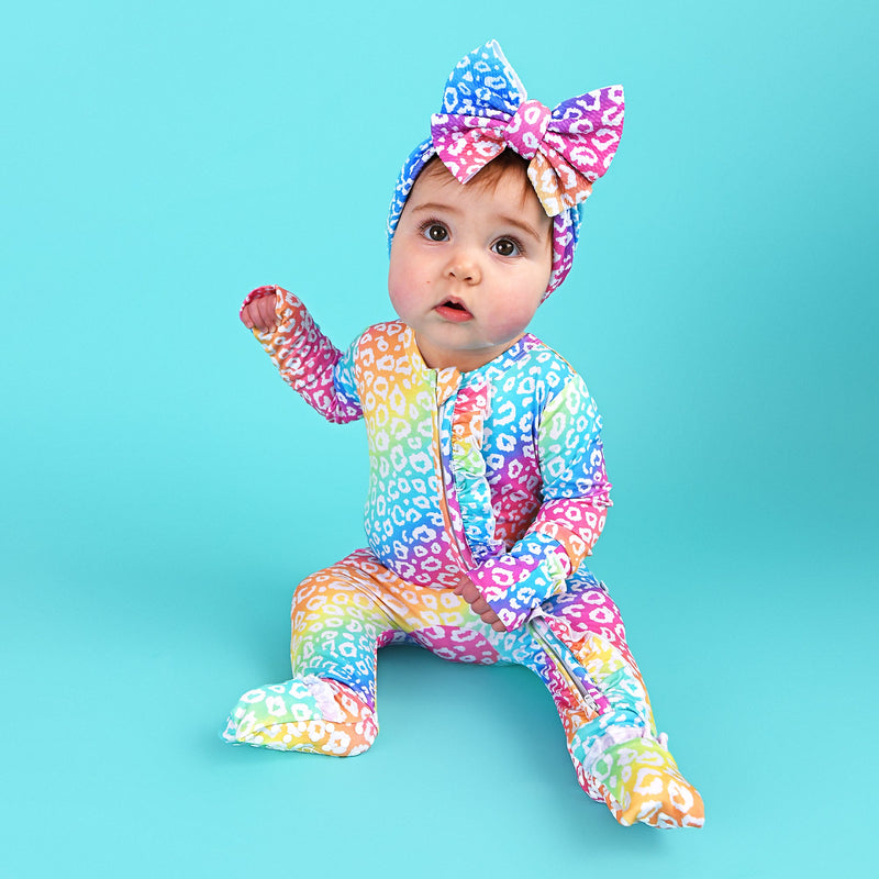 Summer Leopard HEADWRAP