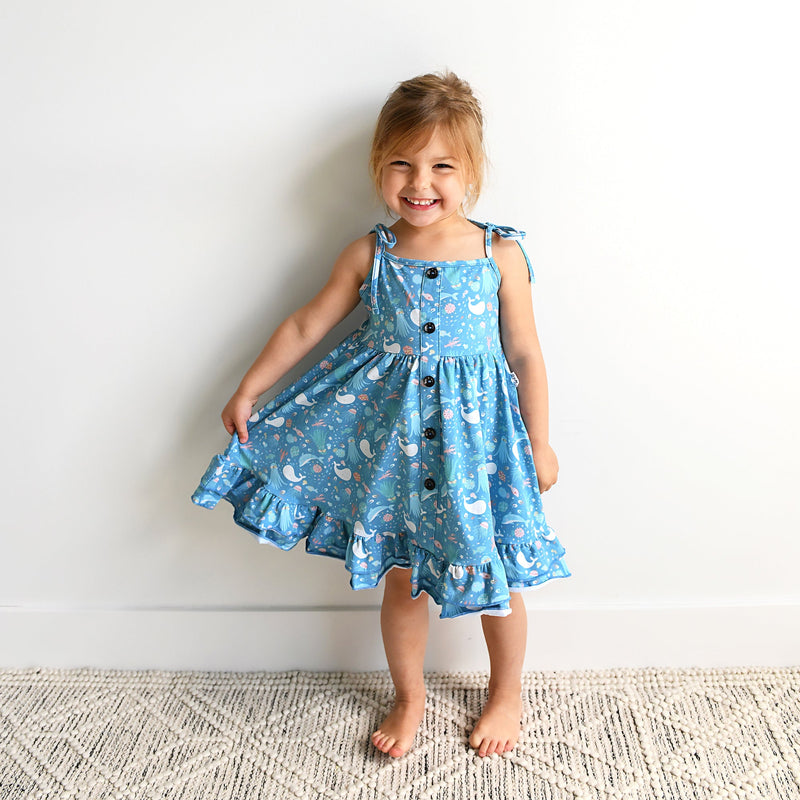 Bree TIE TWIRL DRESS - Gigi and Max