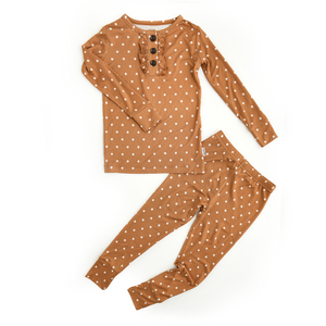 Maple Dot RUFFLE TWO PIECE - Gigi and Max