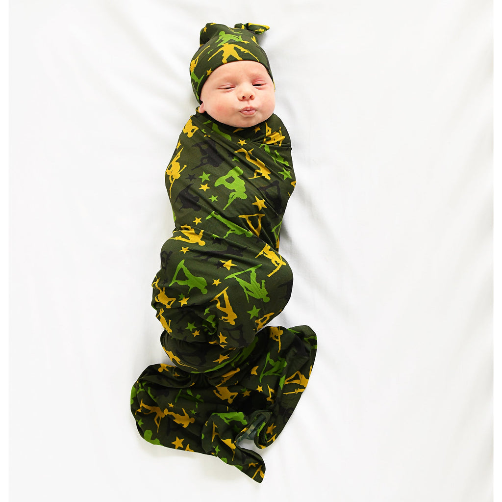 Crew Soldiers SWADDLE - Gigi and Max