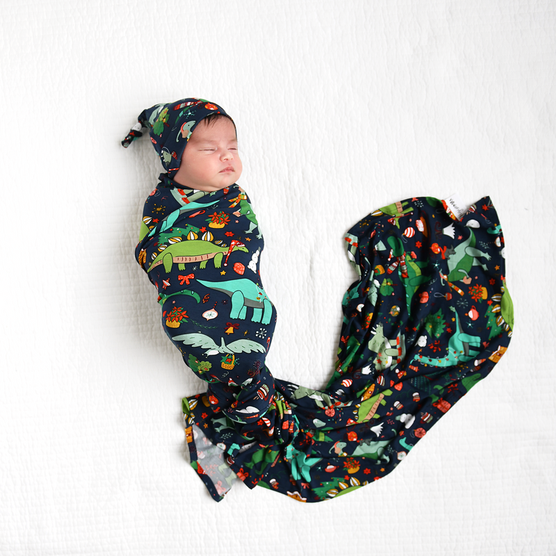 Dillon Dino Knot Hat - Gigi and Max