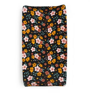 Elena Floral Changing Pad Cover - Gigi and Max