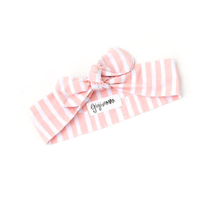 Carly Stripe Topknot Headband