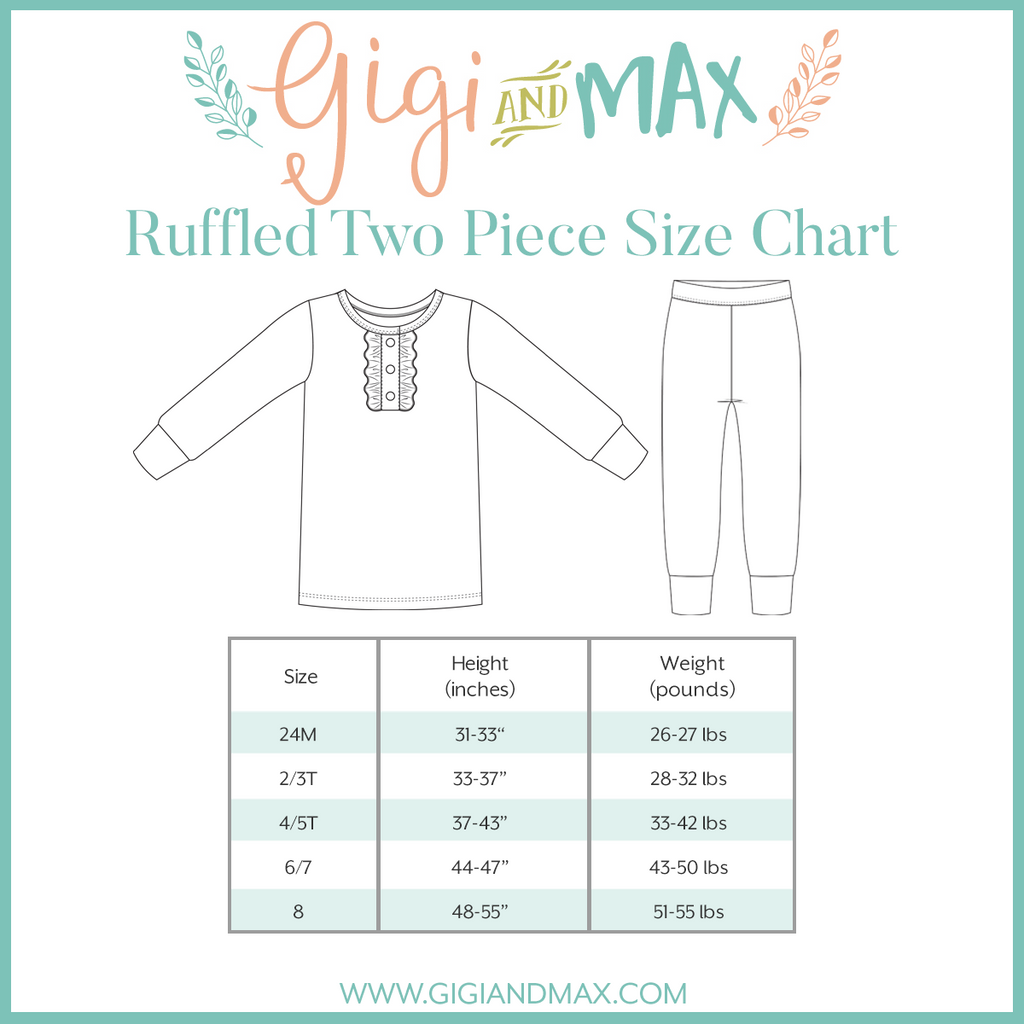 Madeline Floral RUFFLE TWO PIECE - Gigi and Max