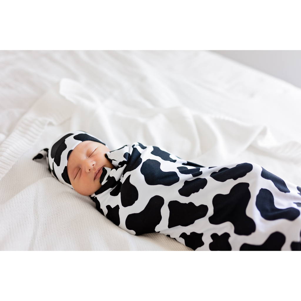 Boone Cows SWADDLE - Gigi and Max