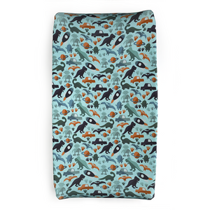 Brody Dinosaur Changing Pad Cover - Gigi and Max